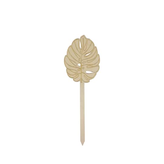 7.75" DIY Leaf Pick Wood Décor by Make Market®